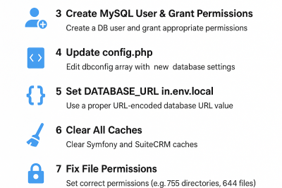 SuiteCRM v8+ Migration Guide (Server to Server)