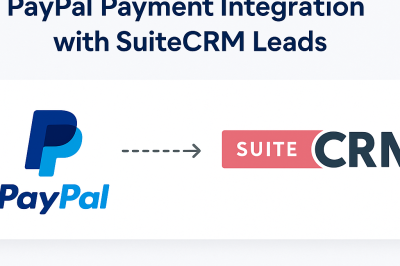 SuiteCRM Lead Integration with PayPal Payment using PHP