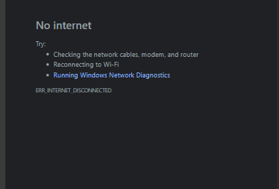 Chrome DevTools + Refresh Causes “No Internet” – Full Fixing Guide