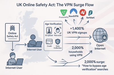 Deep Dive: VPN Surge in the UK After Age-Verification Laws