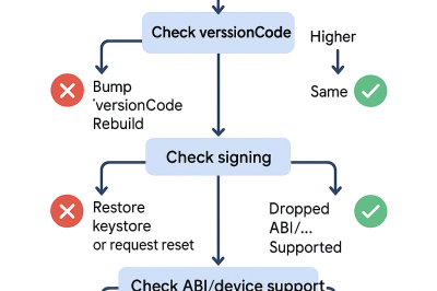 Fixing “You can’t rollout this release because it doesn’t allow any existing users to upgrade to the newly added app bundles” (Google Play Console)