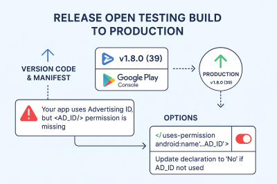 Ship Open-Testing Build to Production on Google Play (Flutter)