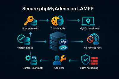 Secure phpMyAdmin on LAMPP (XAMPP for Linux): A Complete Guide