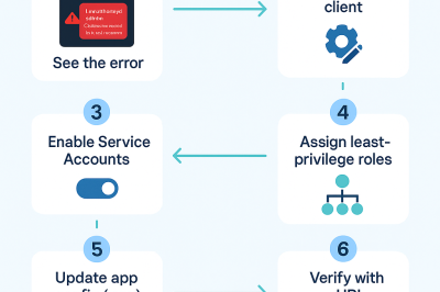 Fixing “Client not enabled to retrieve service account” in Keycloak (with Laravel example)