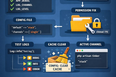 Laravel Logging: Complete Step-by-Step Guide to Enable, Debug, Verify, and Master Logs in Any Laravel Project