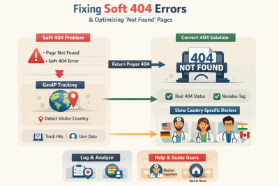 How to Fix Soft 404 Errors in Laravel and Show Country-Based Content
