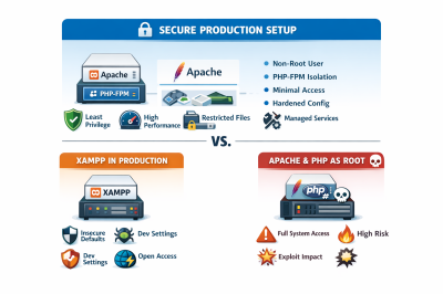 Is XAMPP Safer for Production Than Using Apache and PHP as Root? 2026 Practical Guide