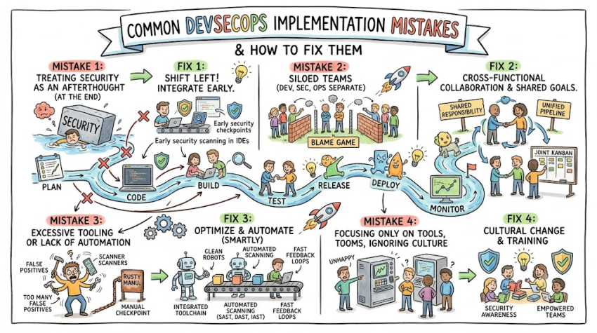 Common DevSecOps Implementation Mistakes and How to Fix Them ...